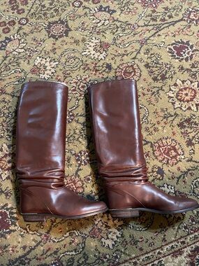 Sudini Randy Brown Riding Boots 6.5 B